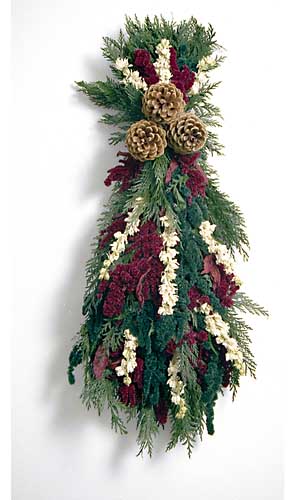 24" Preserved Cedar Christmas Swag